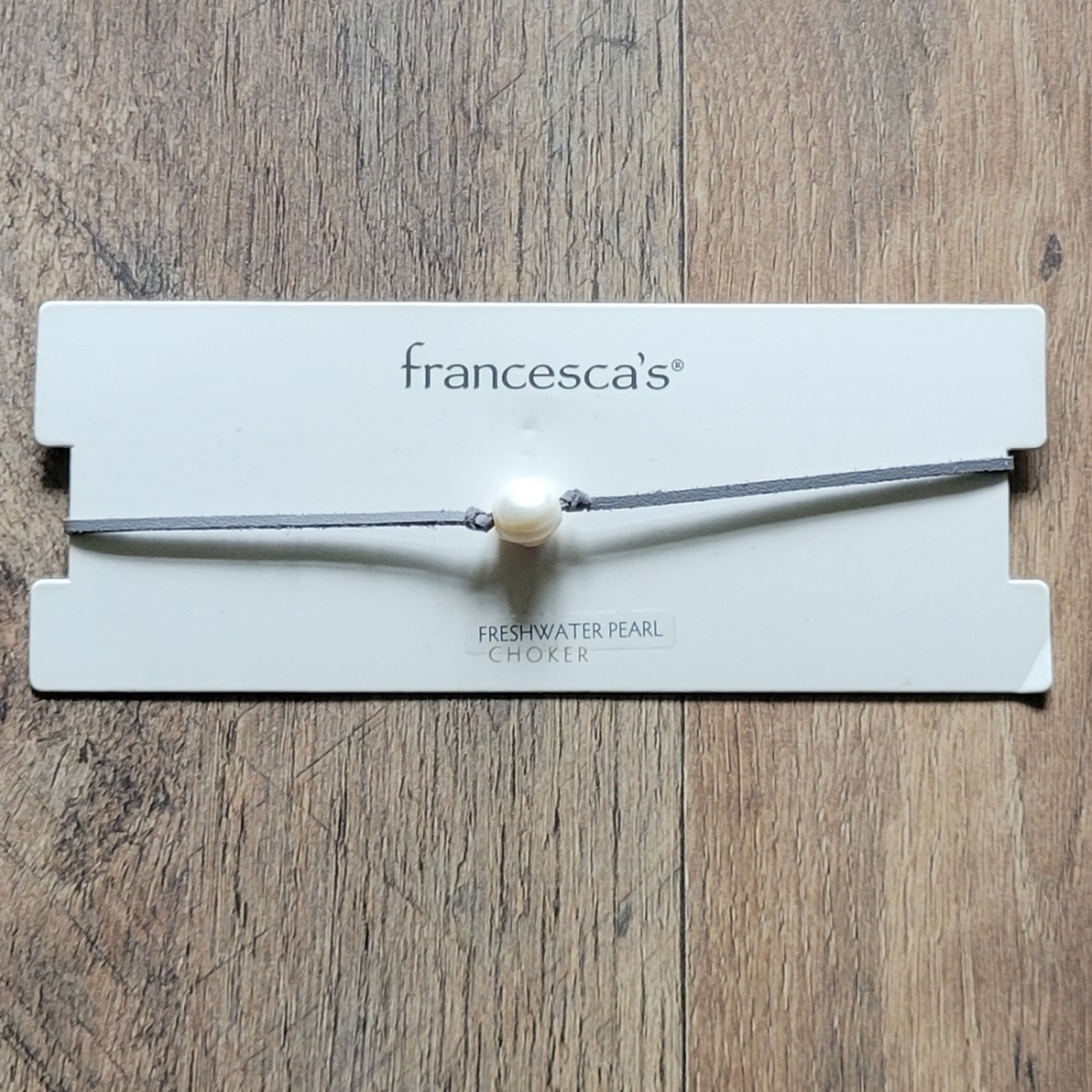 Francesca's Freshwater Pearl Choker